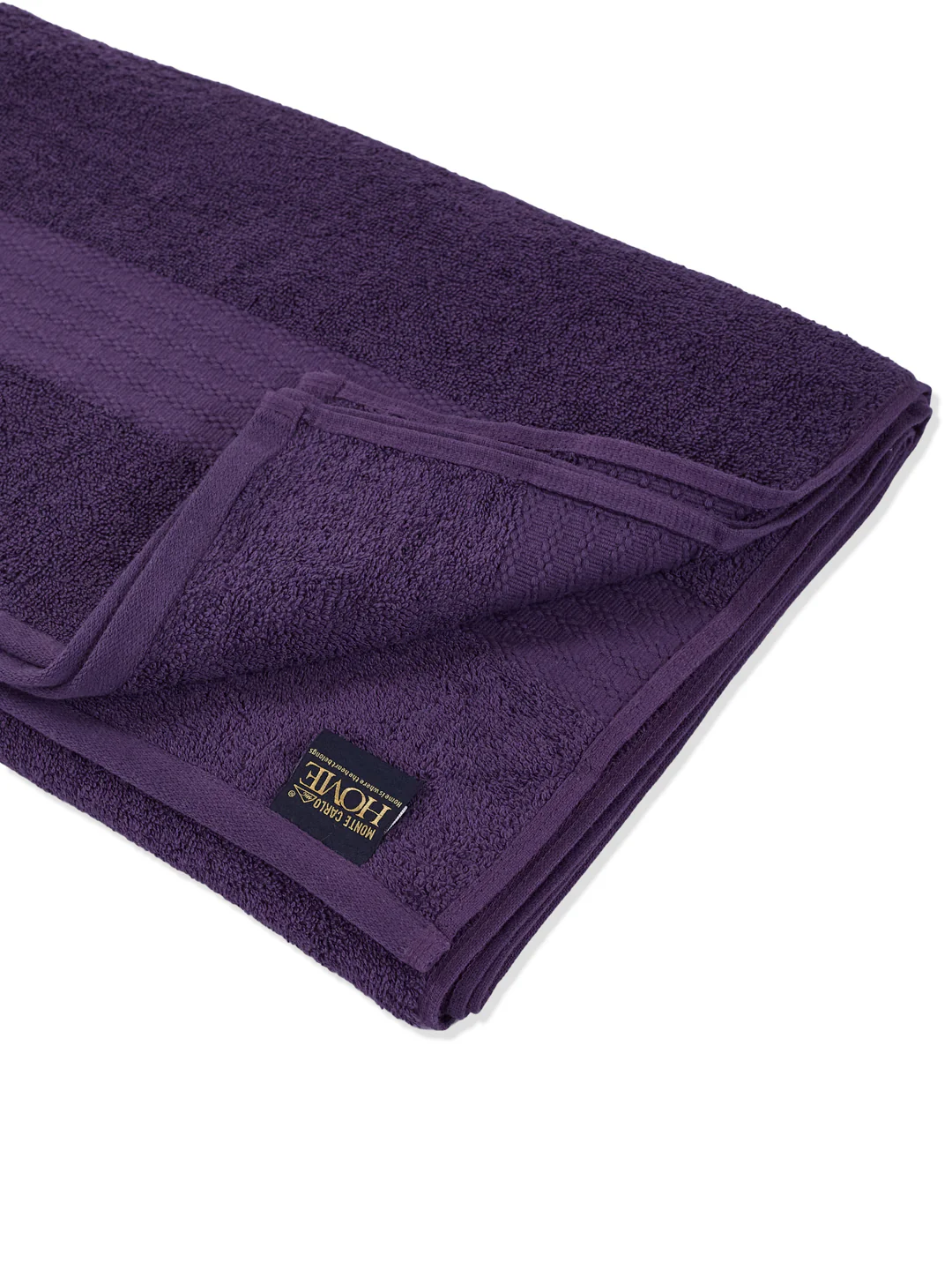 Purple Pure Cotton Solid 380 GSM Car Towel 1 Piece (Jazz Collection) - Image 4