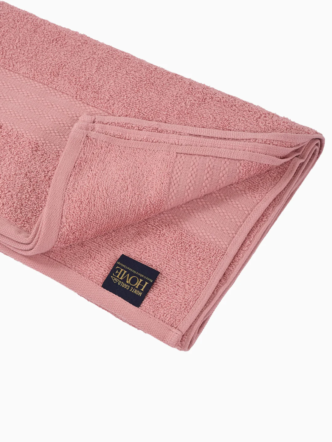 Quartz Pink 100% Cotton Solid 380 GSM Bath Towel Jazz 4 Pc Set Gifting Box Pack - Image 6
