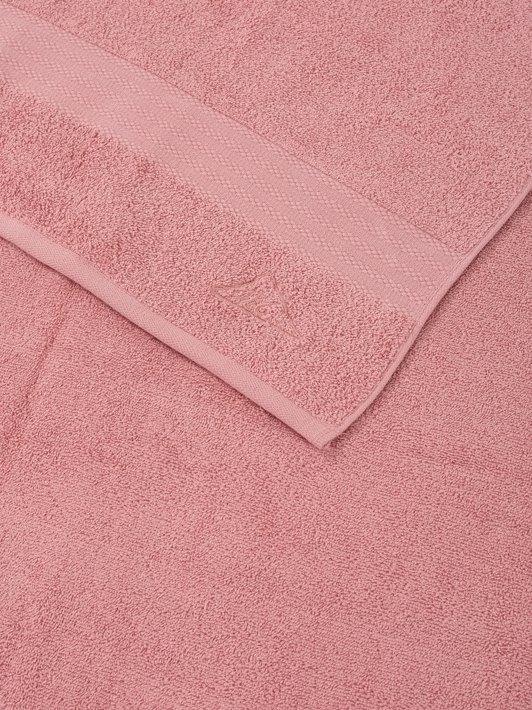 Quartz Pink 100% Cotton Solid 380 GSM Bath Towel Jazz 4 Pc Set Gifting Box Pack - Image 7