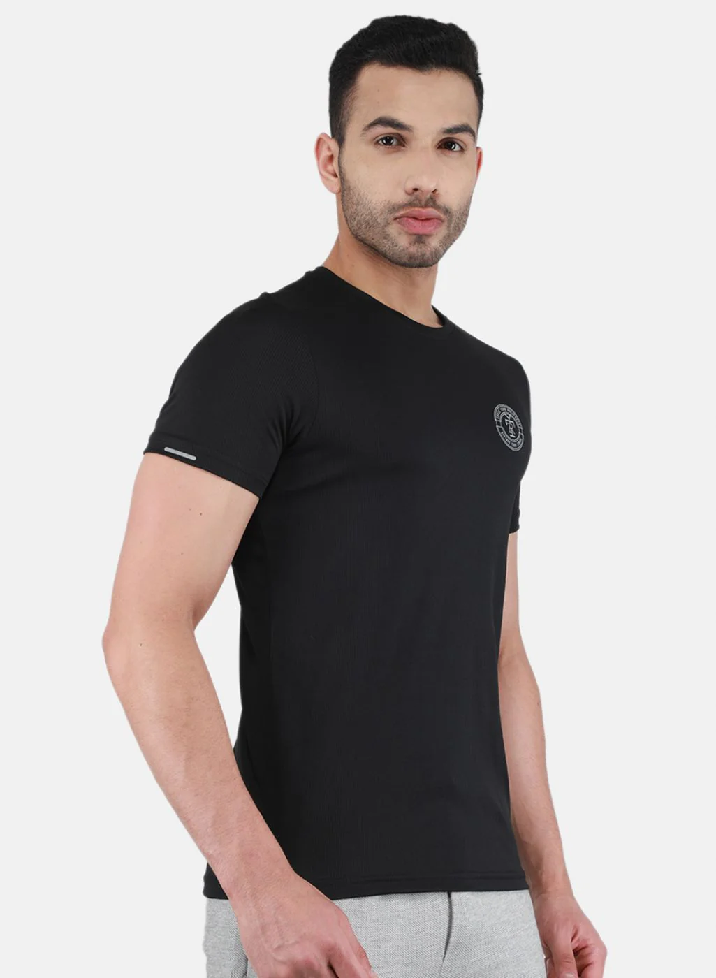 Rock.it Men Black Printed T-Shirt - Image 6
