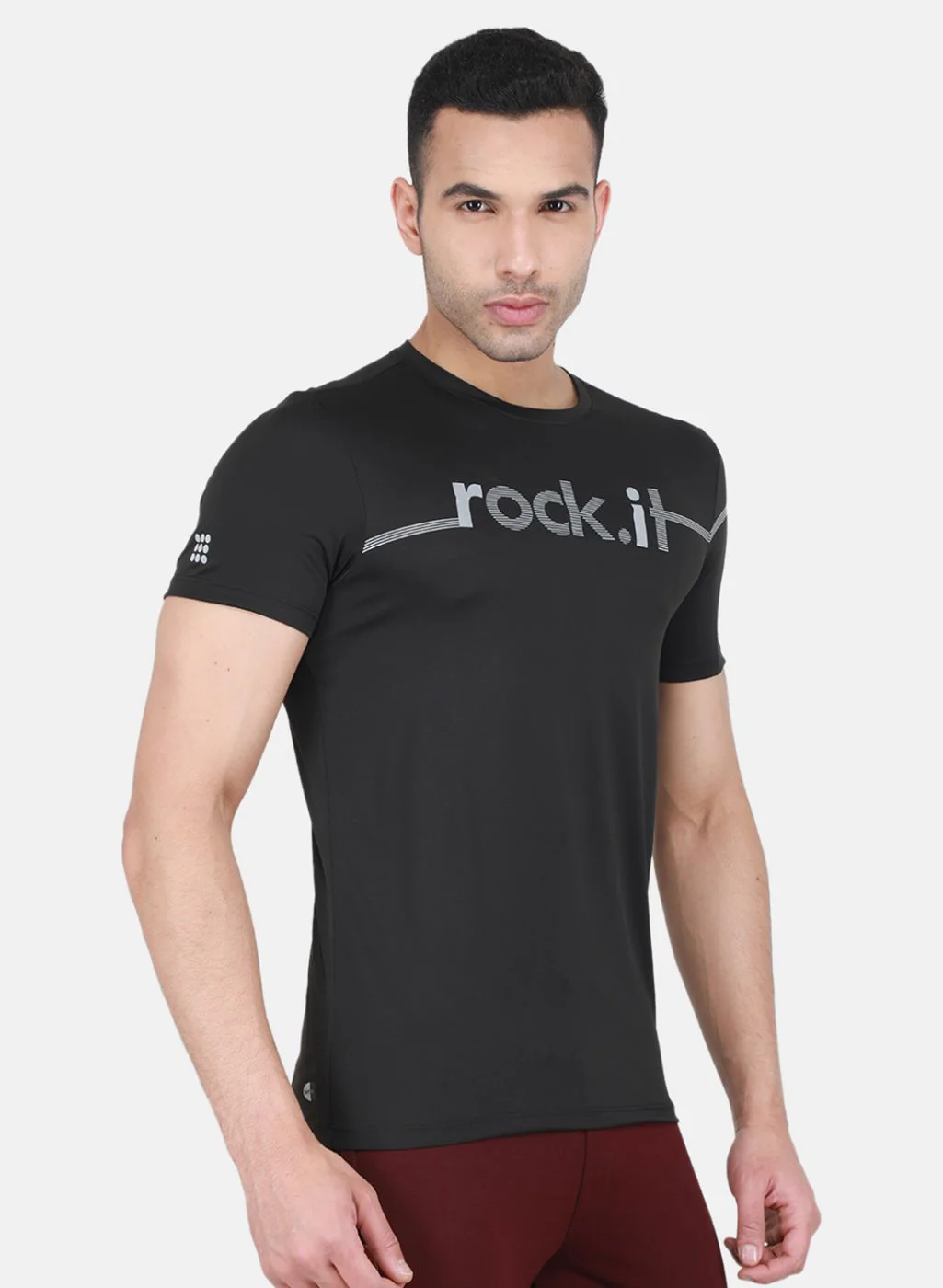 Rock.it Men Black Printed T-Shirt - Image 6