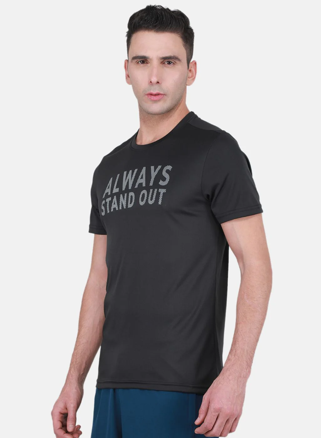 Rock.it Men Black Printed T-Shirt - Image 2