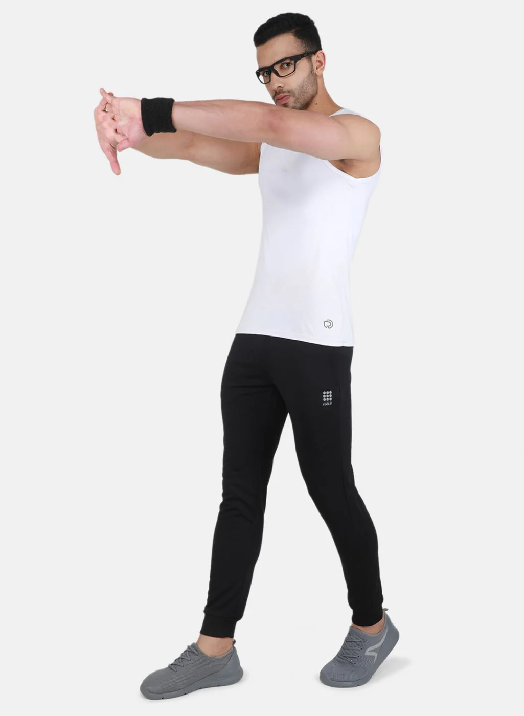 Rock.it Men Black Regular Fit Jogger - Image 4