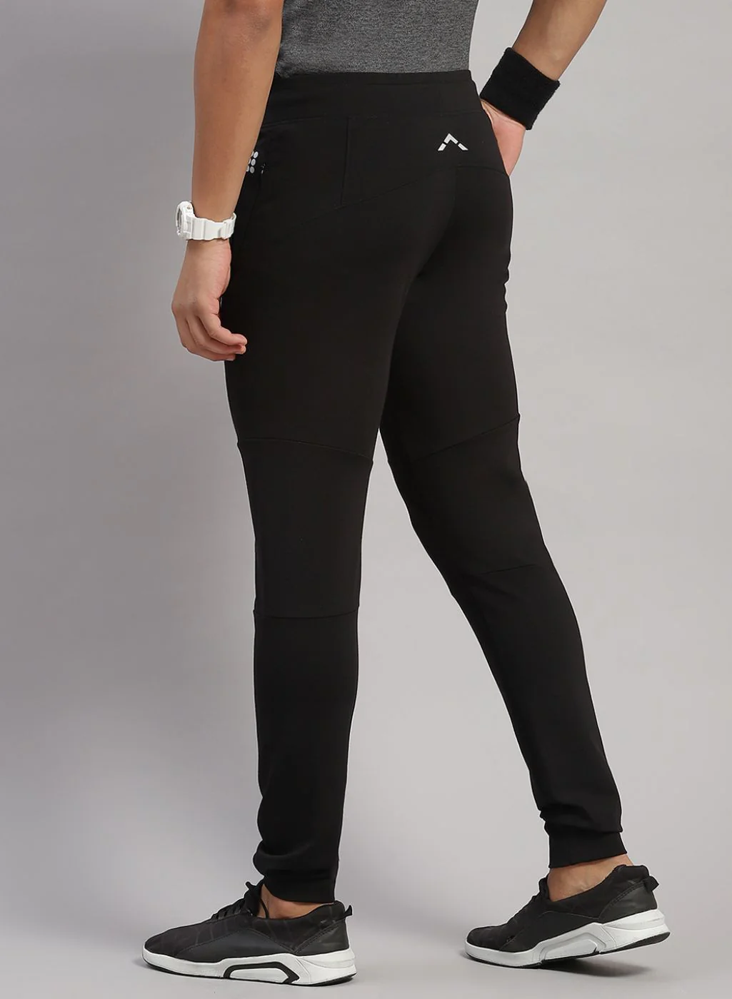 Rock.it Men Black Regular Fit Jogger - Image 4