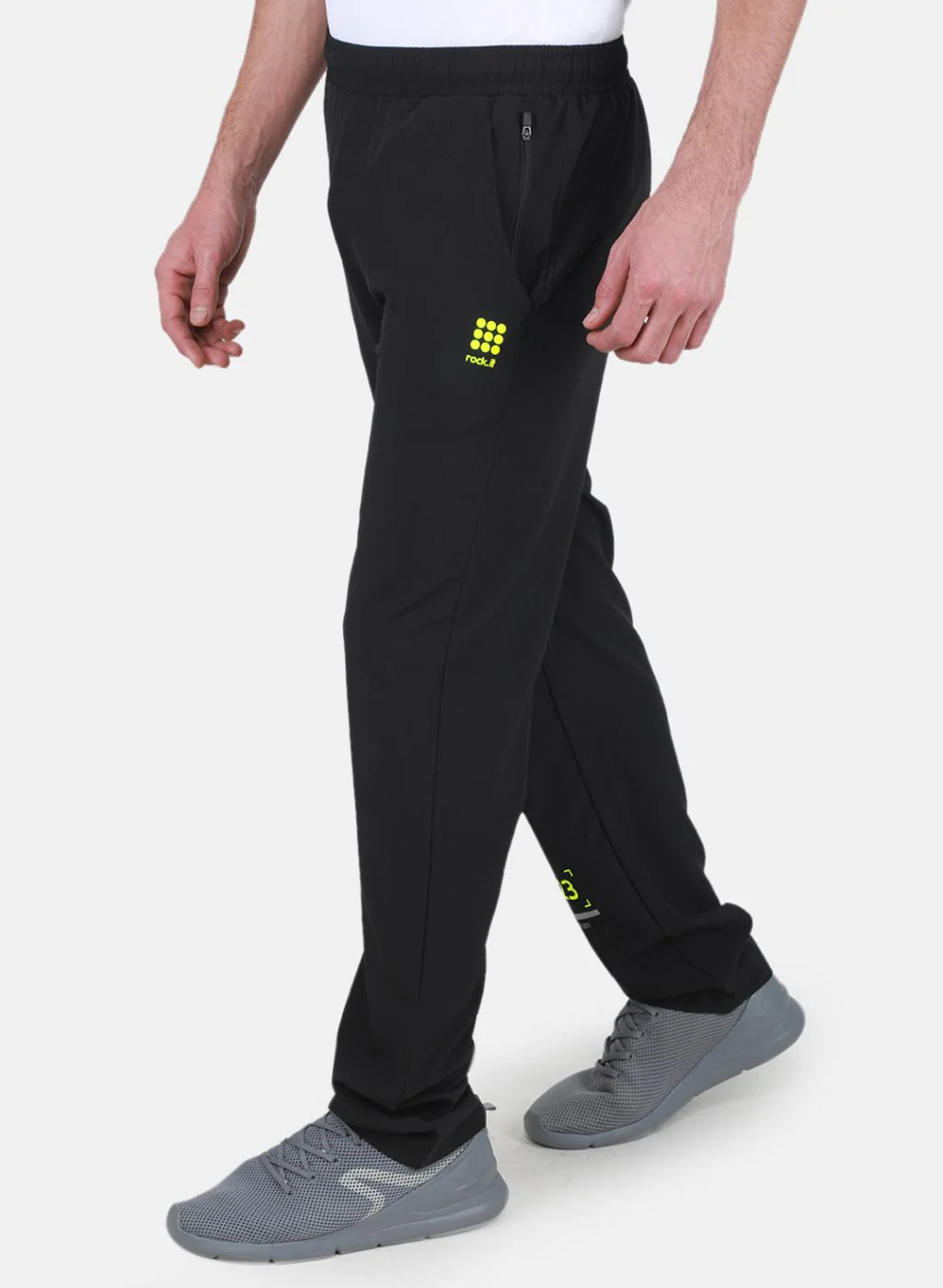 Rock.it Men Black Regular Fit Lower - Image 2