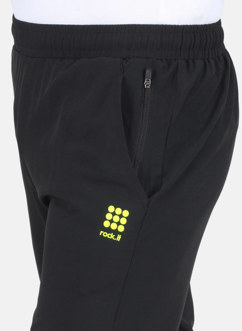 Rock.it Men Black Regular Fit Lower - Image 5