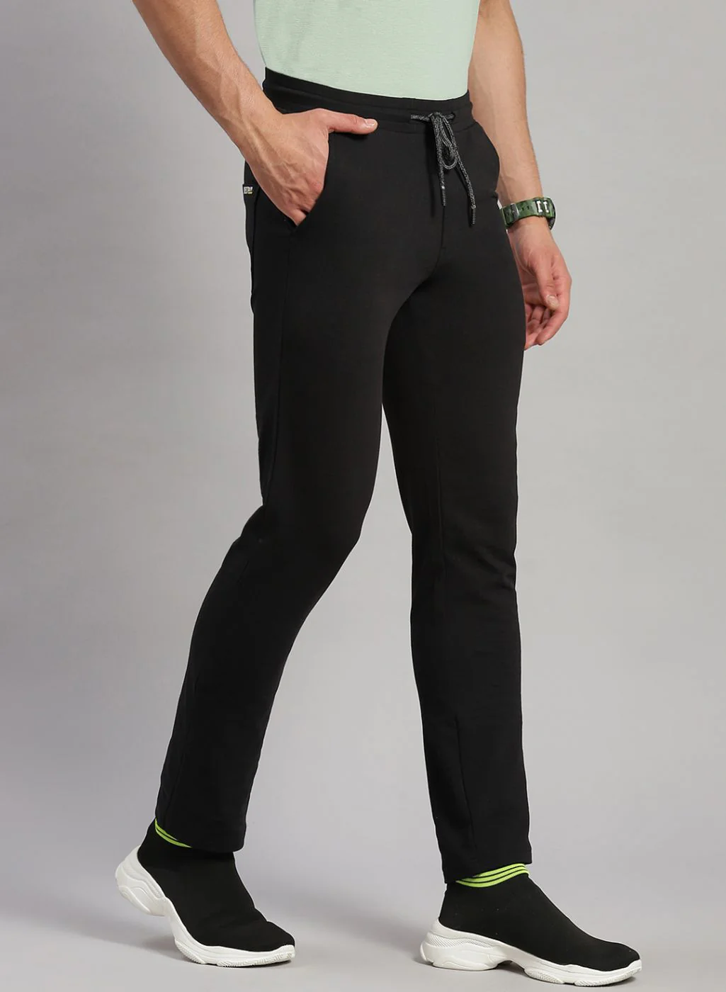 Rock.it Men Black Smart Fit Lower - Image 4