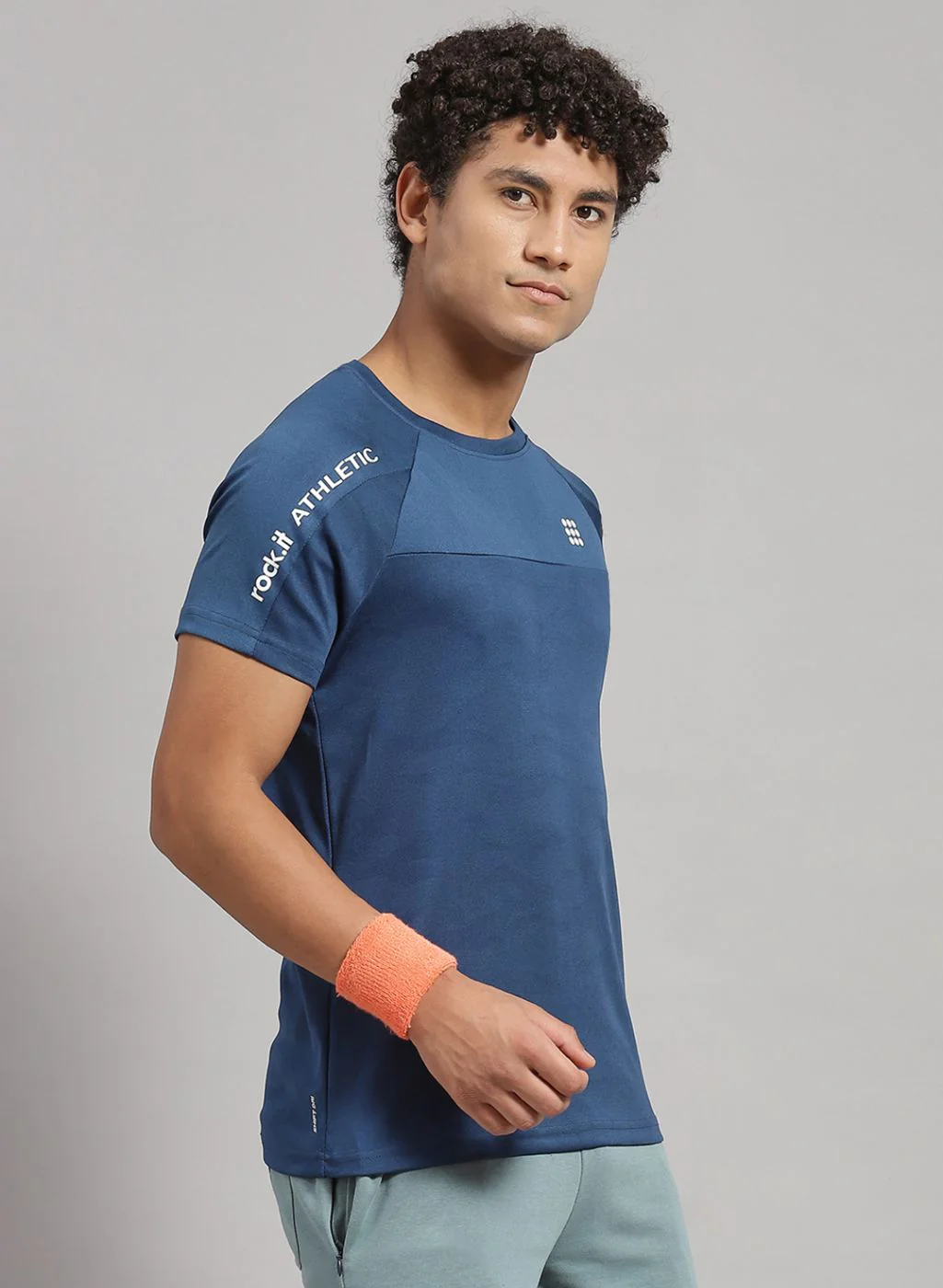 Rock.it Men Blue Solid Short - Image 3