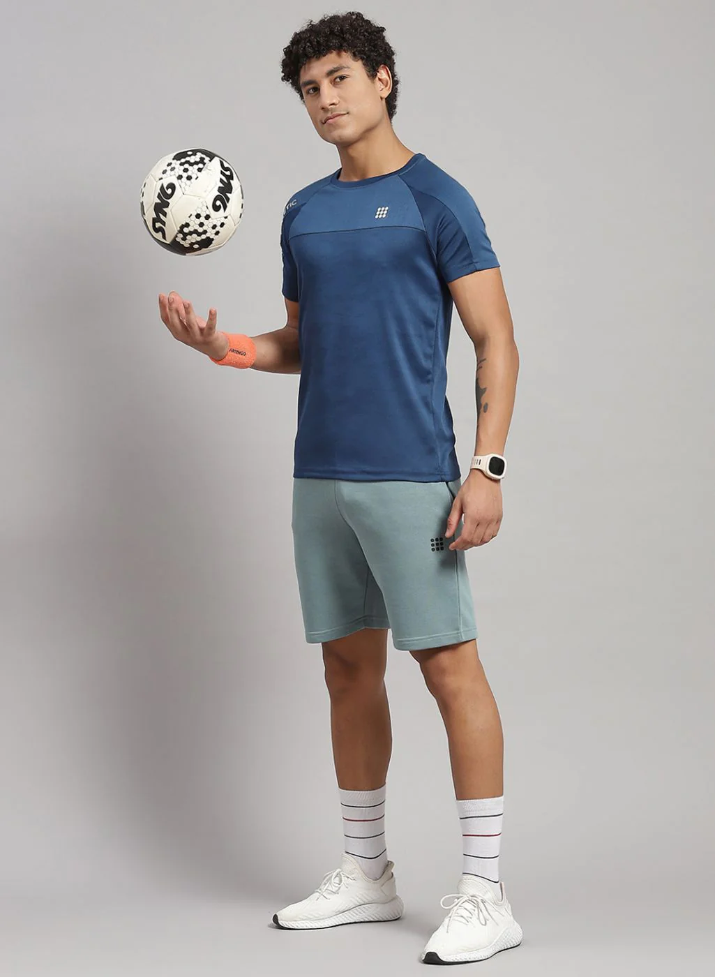Rock.it Men Blue Solid Short - Image 5