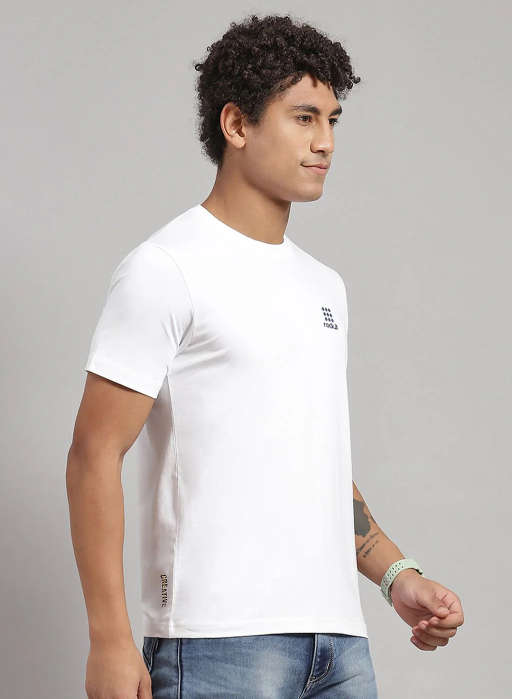 Rock.it Men Blue Solid T-Shirt 2 Pc - Image 4