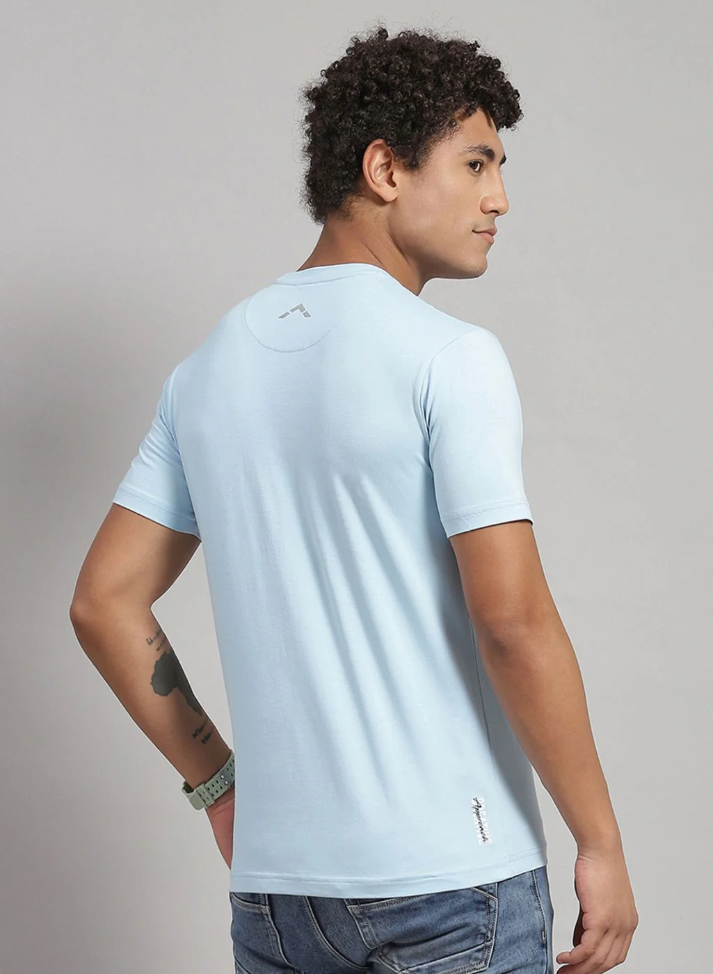 Rock.it Men Blue Solid T-Shirt 2 Pc - Image 7