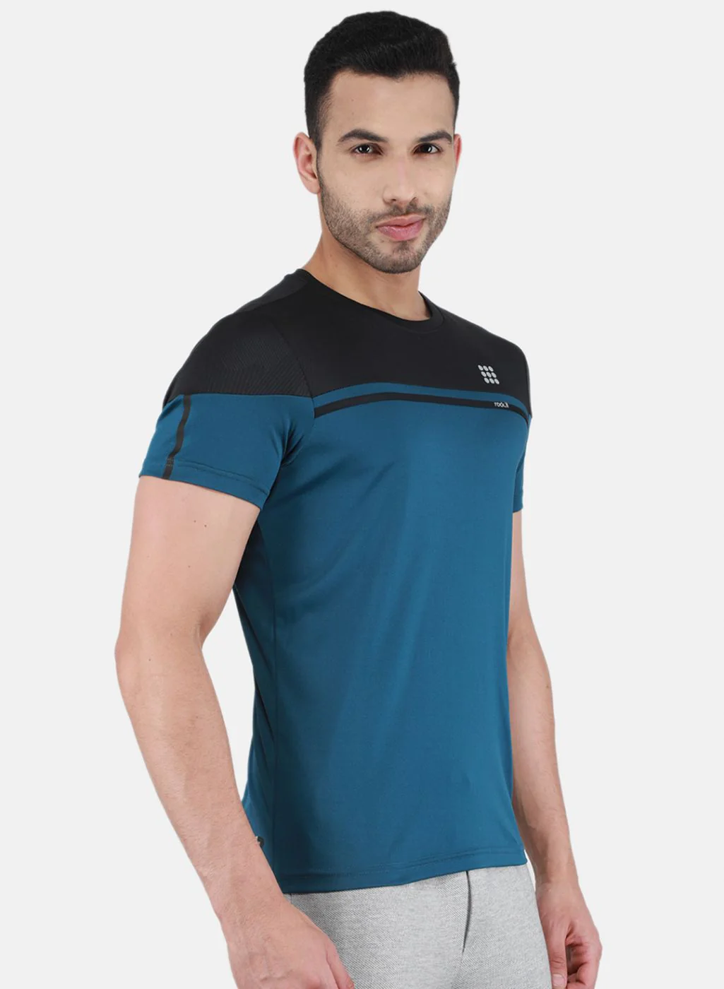 Rock.it Men Blue Solid T-Shirt - Image 6