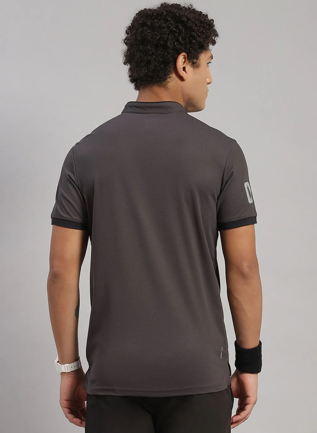 Rock.it Men Blue Solid T-Shirt - Image 4