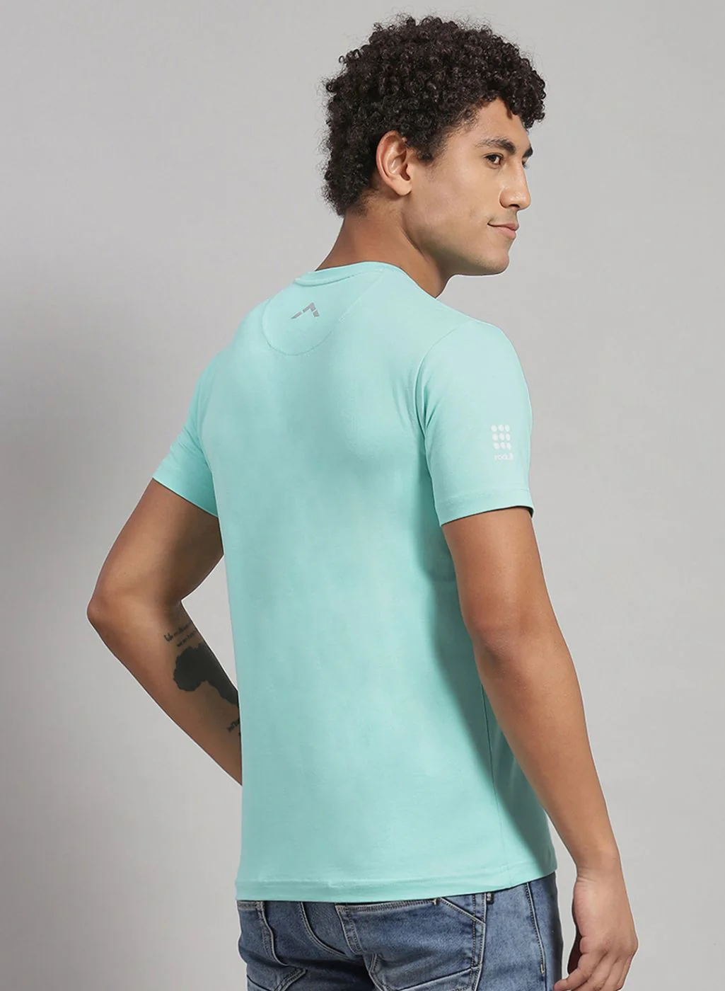 Rock.it Men Green Printed T-Shirt 2 Pc - Image 5