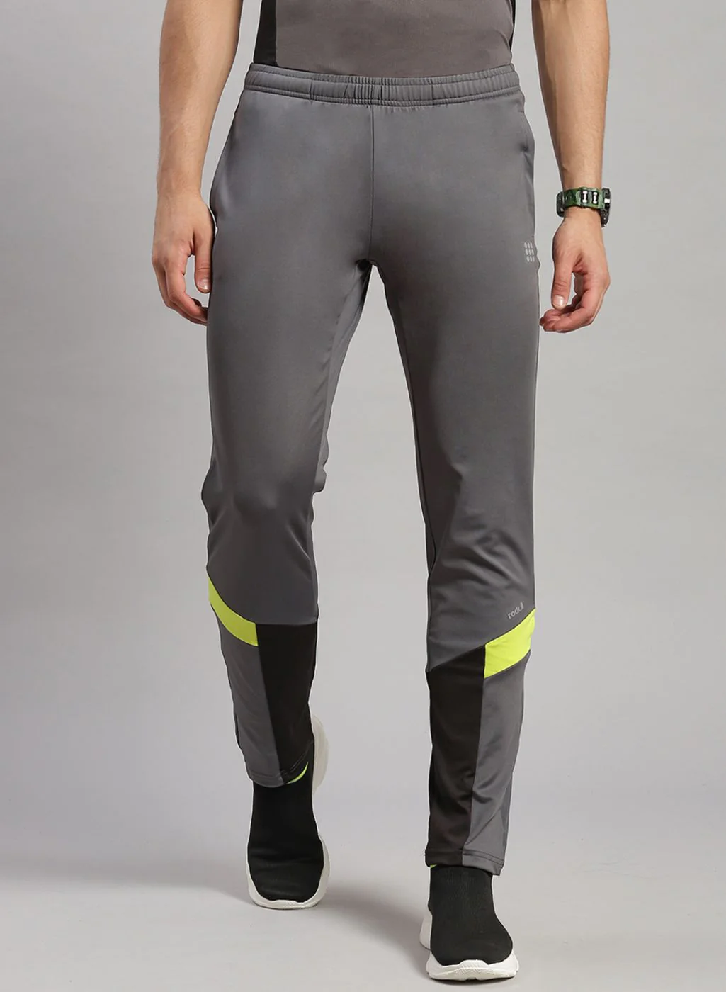 Rock.it Men Grey Regular Fit Lower - Image 2