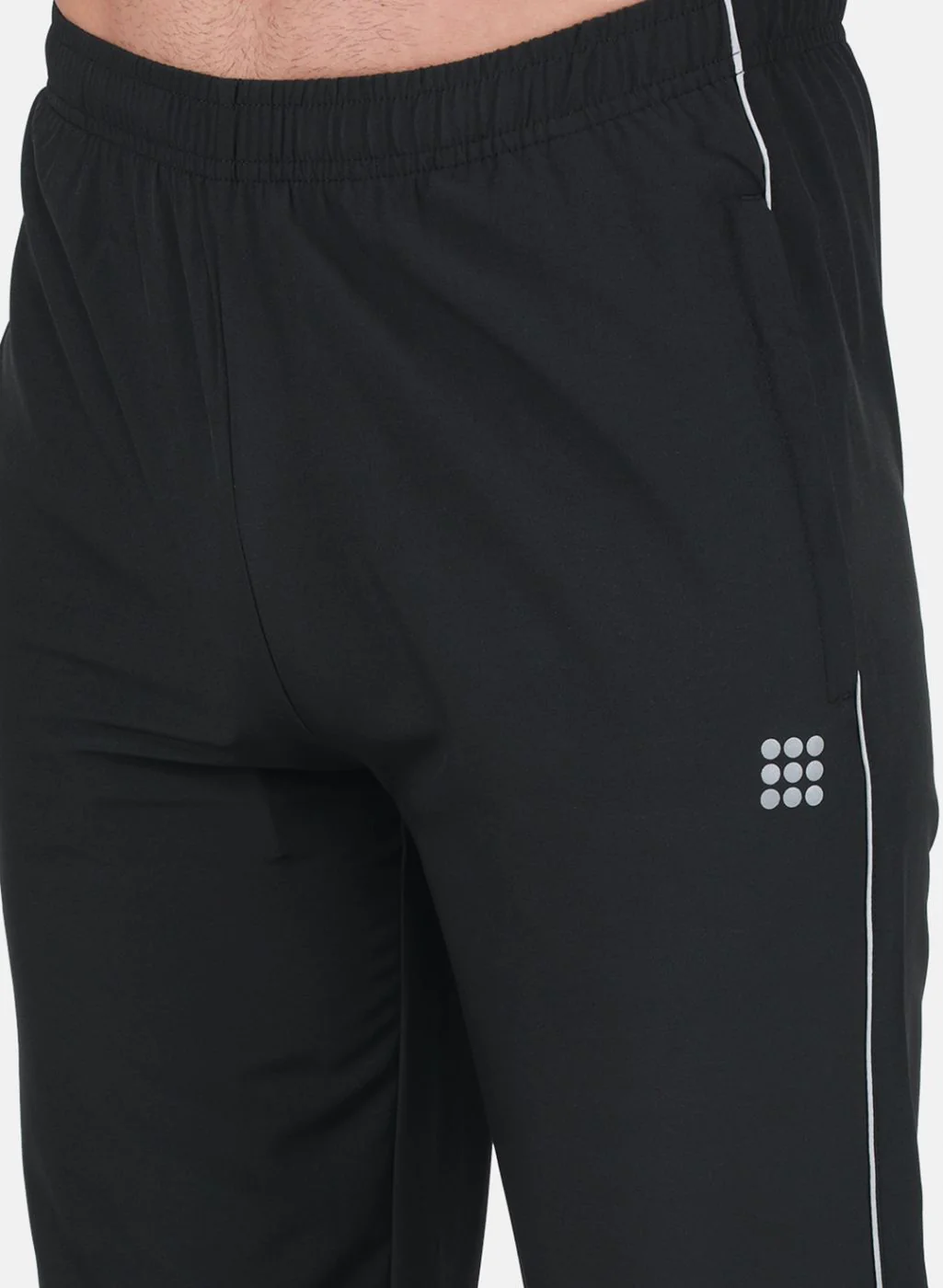 Rock.it Men Grey Self Design Tracksuit - Image 6