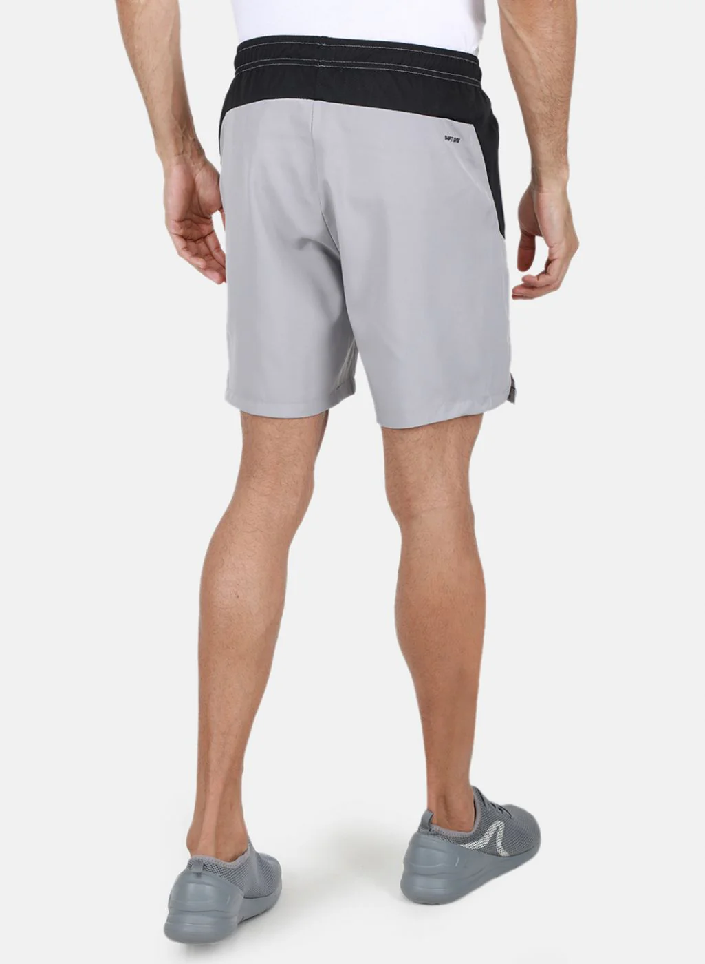 Rock.it Men Grey Solid Short - Image 3