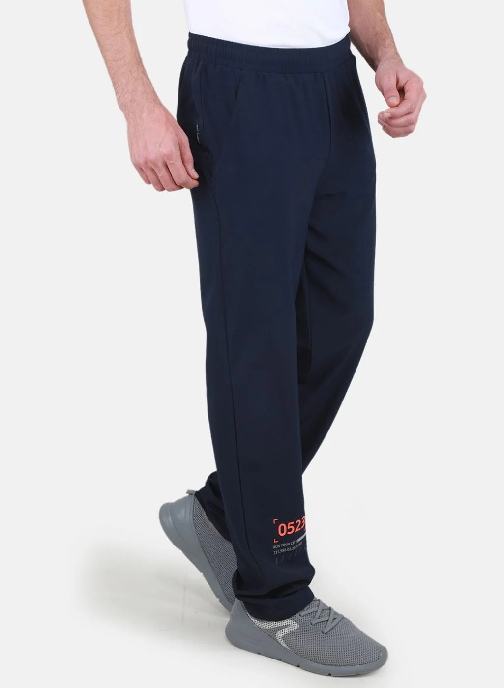 Rock.it Men Navy Blue Regular Fit Lower - Image 6