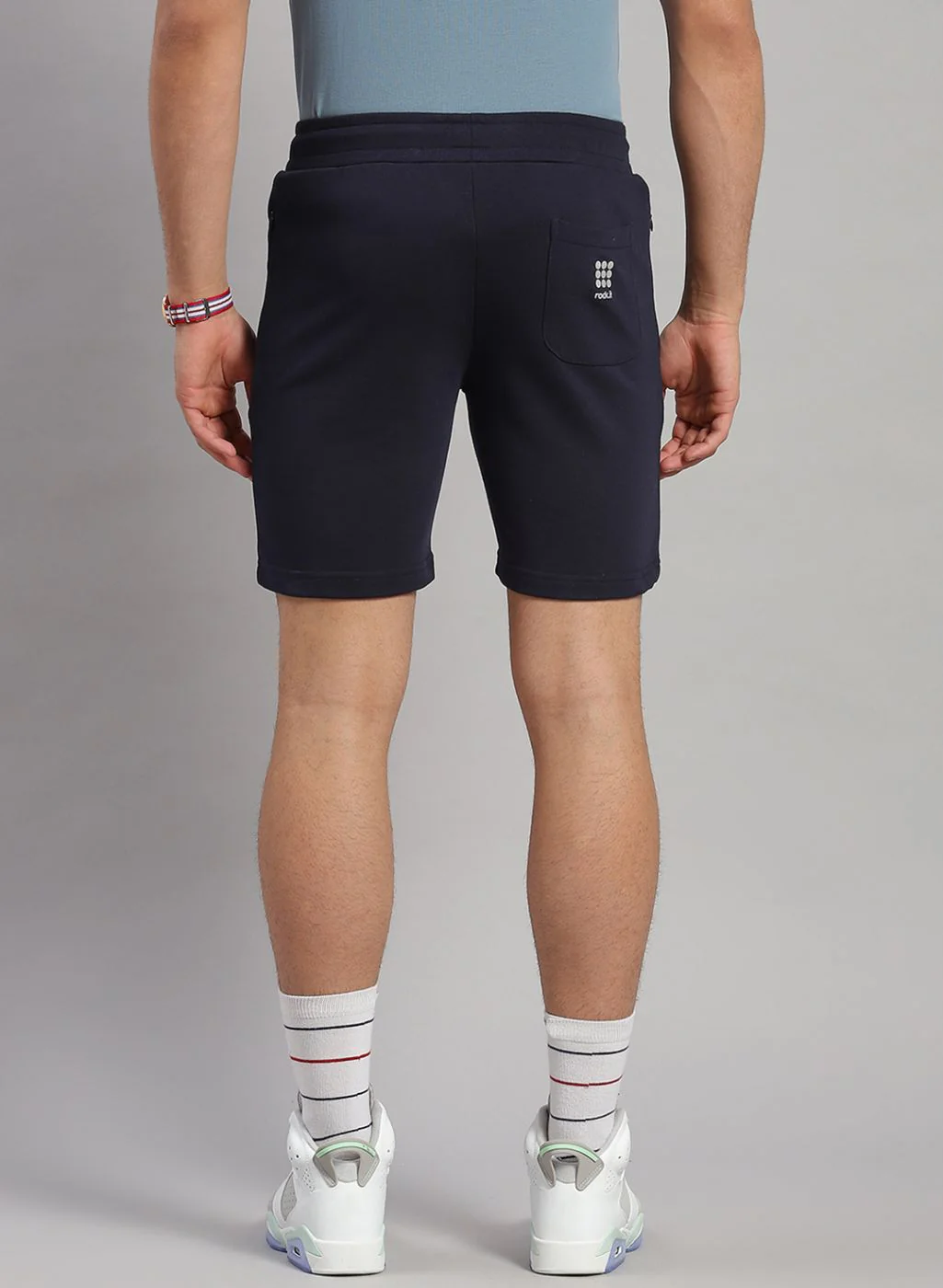 Rock.it Men Navy Blue Solid Short - Image 6