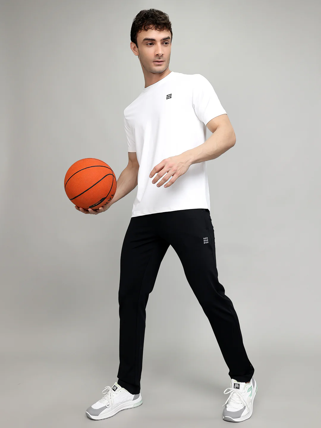 Rock.it Men Off White Solid Round Neck Half Sleeve T-Shirt - Image 6