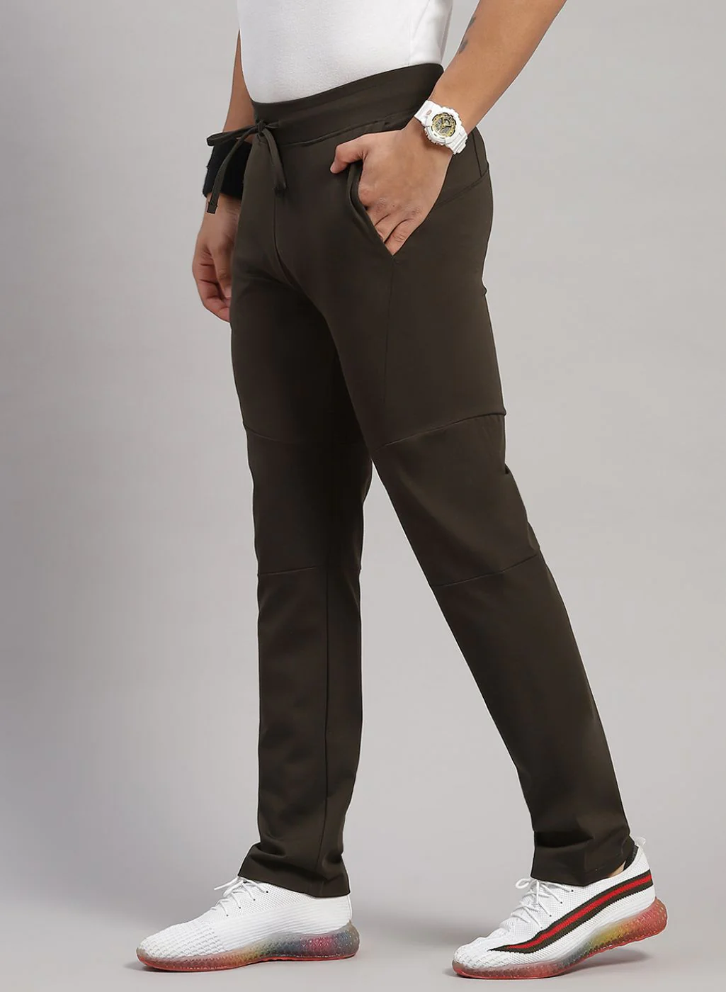 Rock.it Men Olive Regular Fit Lower - Image 2