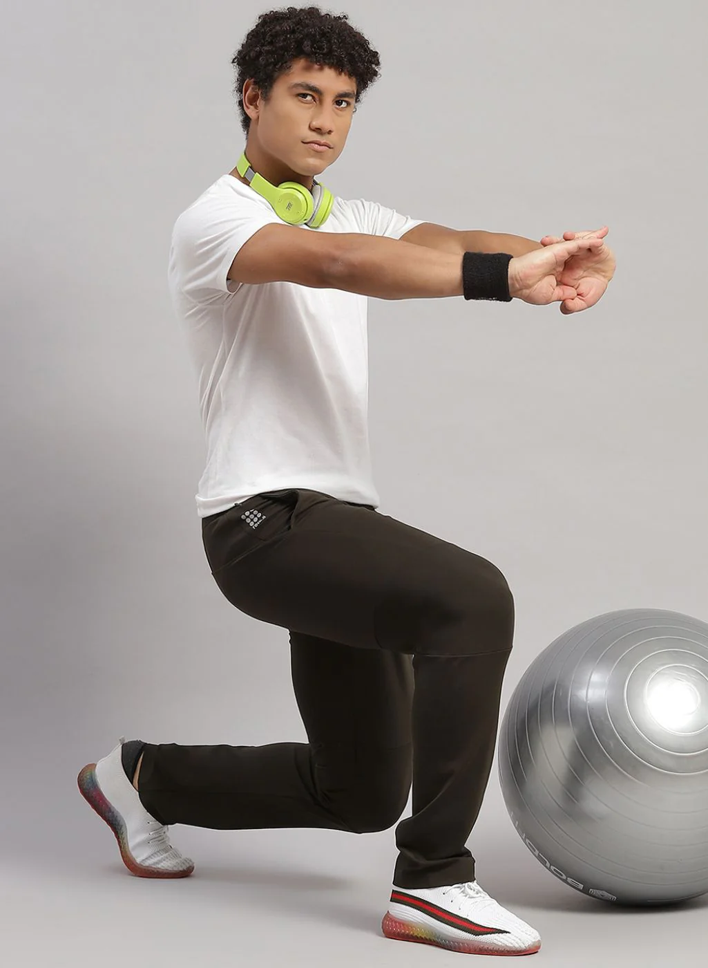 Rock.it Men Olive Regular Fit Lower - Image 5