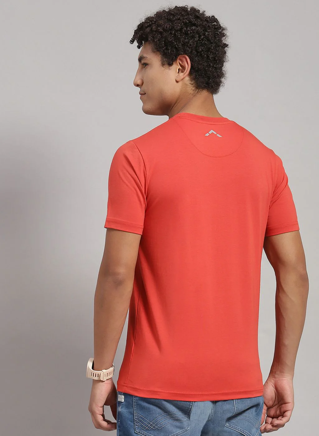 Rock.it Men Orange Solid T-Shirt 2 Pc - Image 5