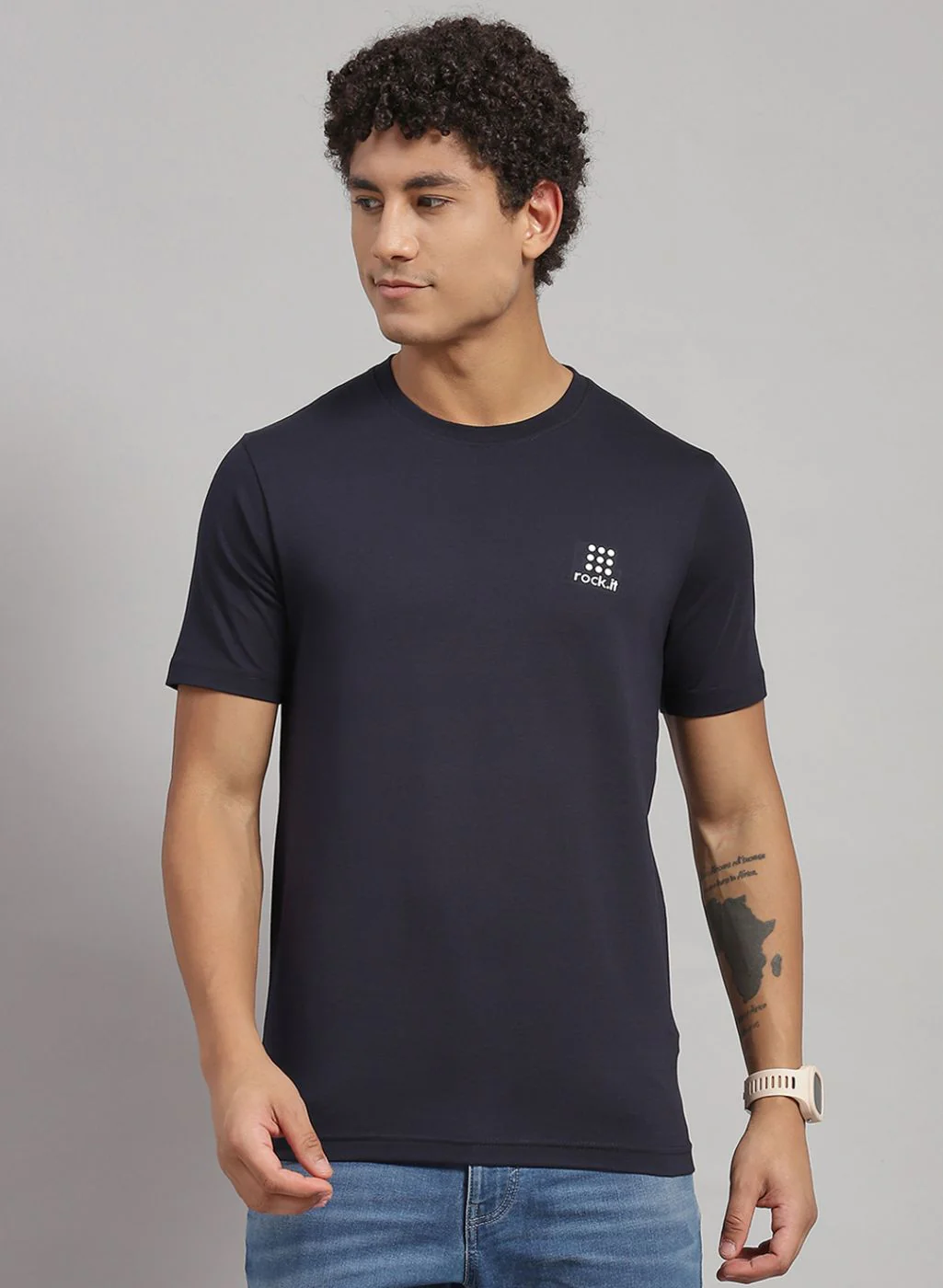 Rock.it Men Orange Solid T-Shirt 2 Pc - Image 6