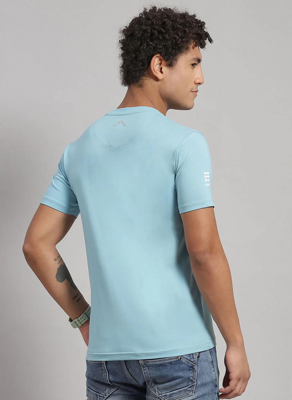 Rock.it Men Peach Printed T-Shirt 2 Pc - Image 7