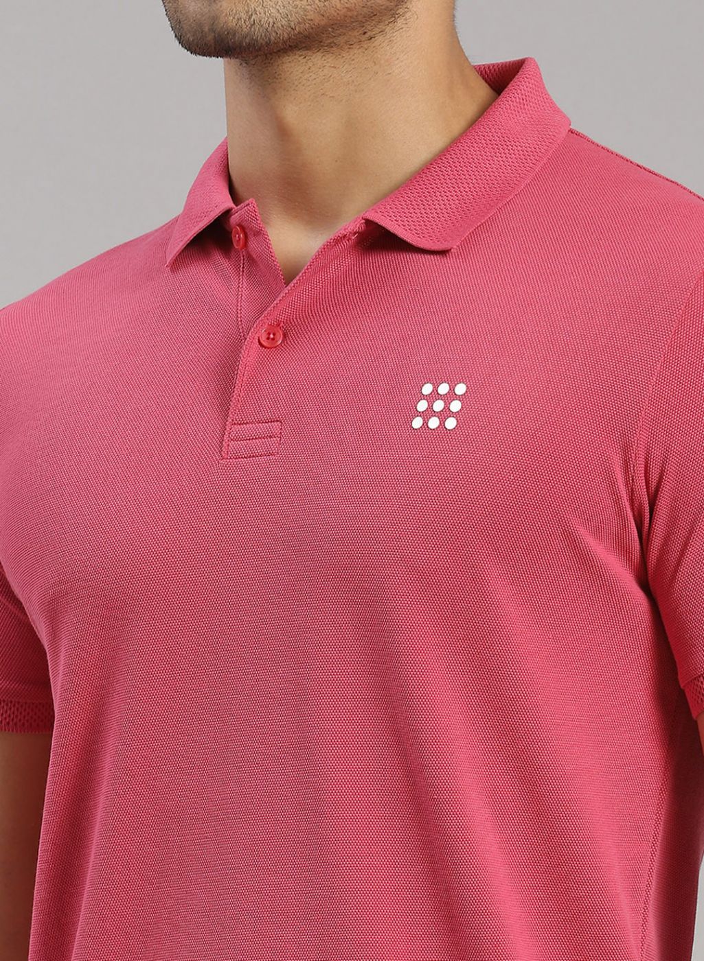 Rock.it Men Pink Solid T-Shirt - Image 6