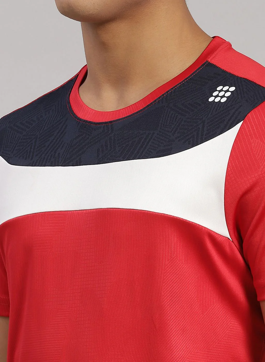Rock.it Men Red Solid T-Shirt - Image 6