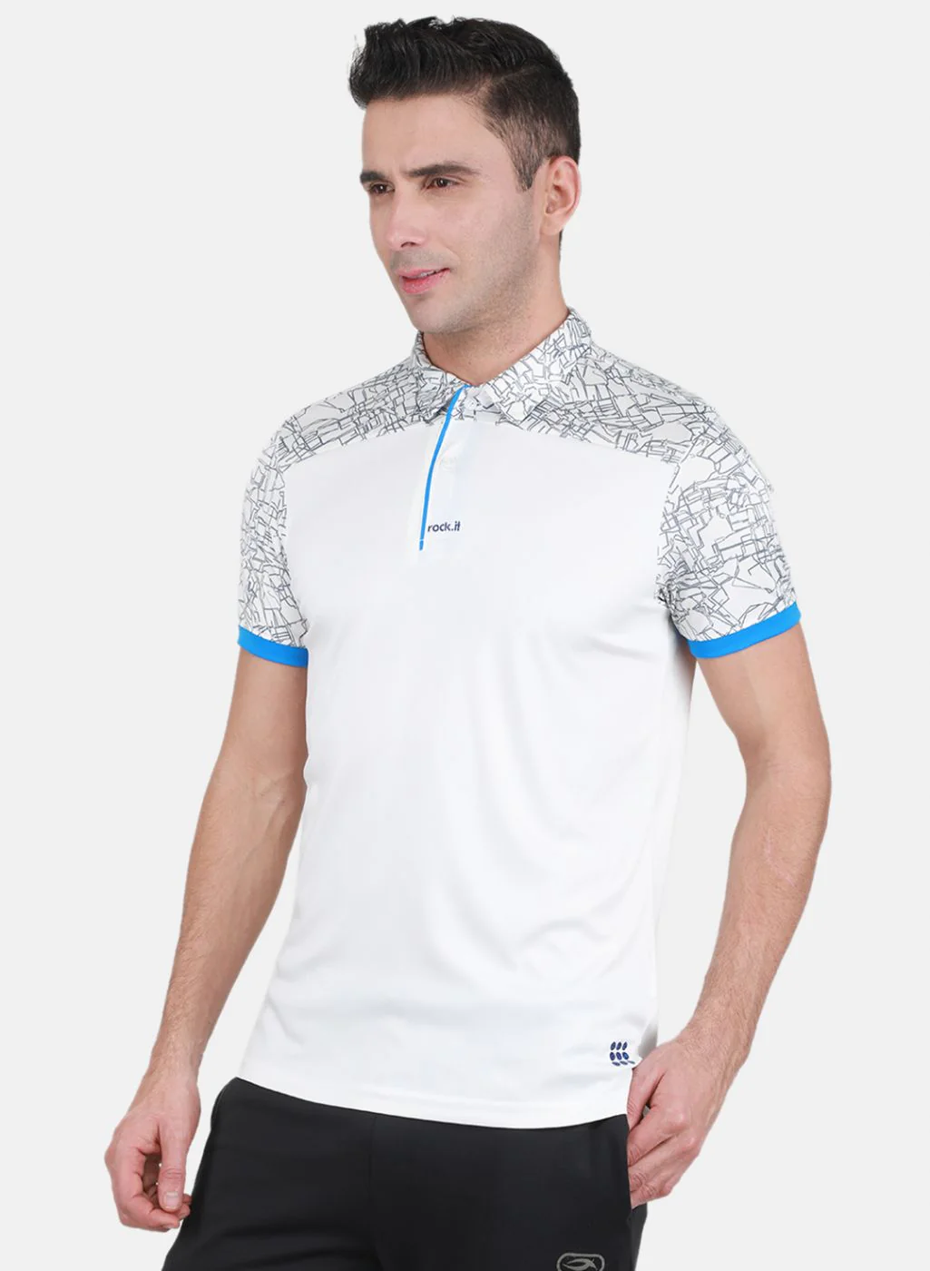 Rock.it Men White Printed T-Shirt - Image 2