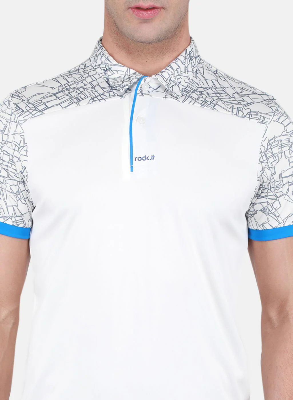 Rock.it Men White Printed T-Shirt - Image 5