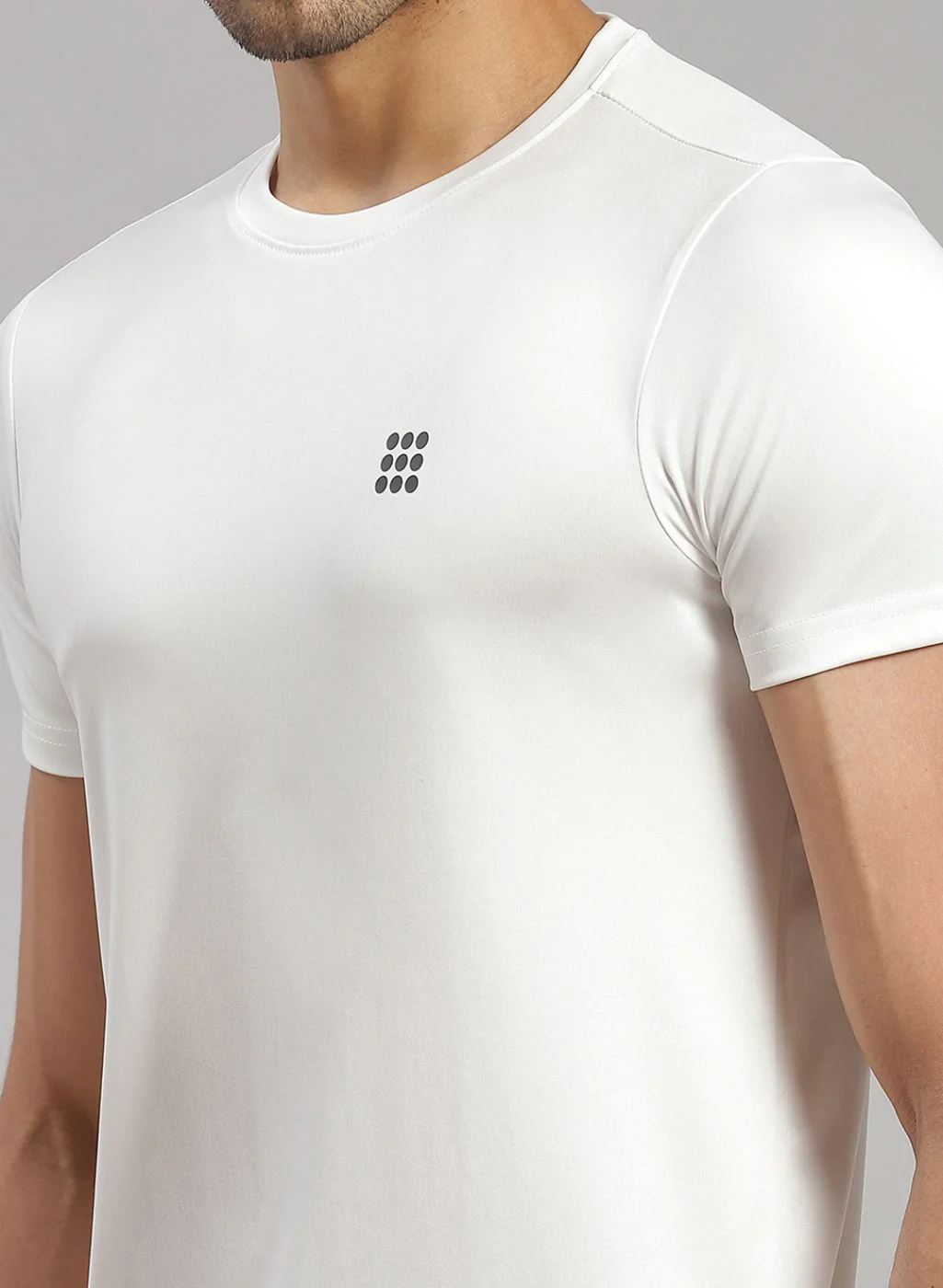 Rock.it Men White Solid T-Shirt - Image 6