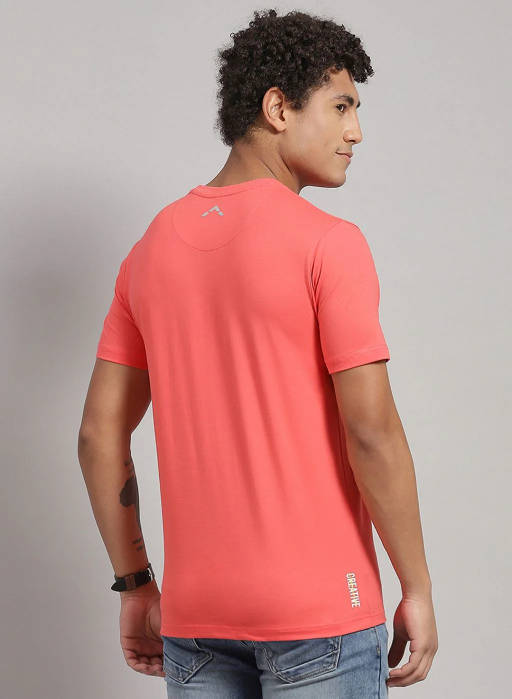 Rock.it Men Yellow Solid T-Shirt 2 Pc - Image 5