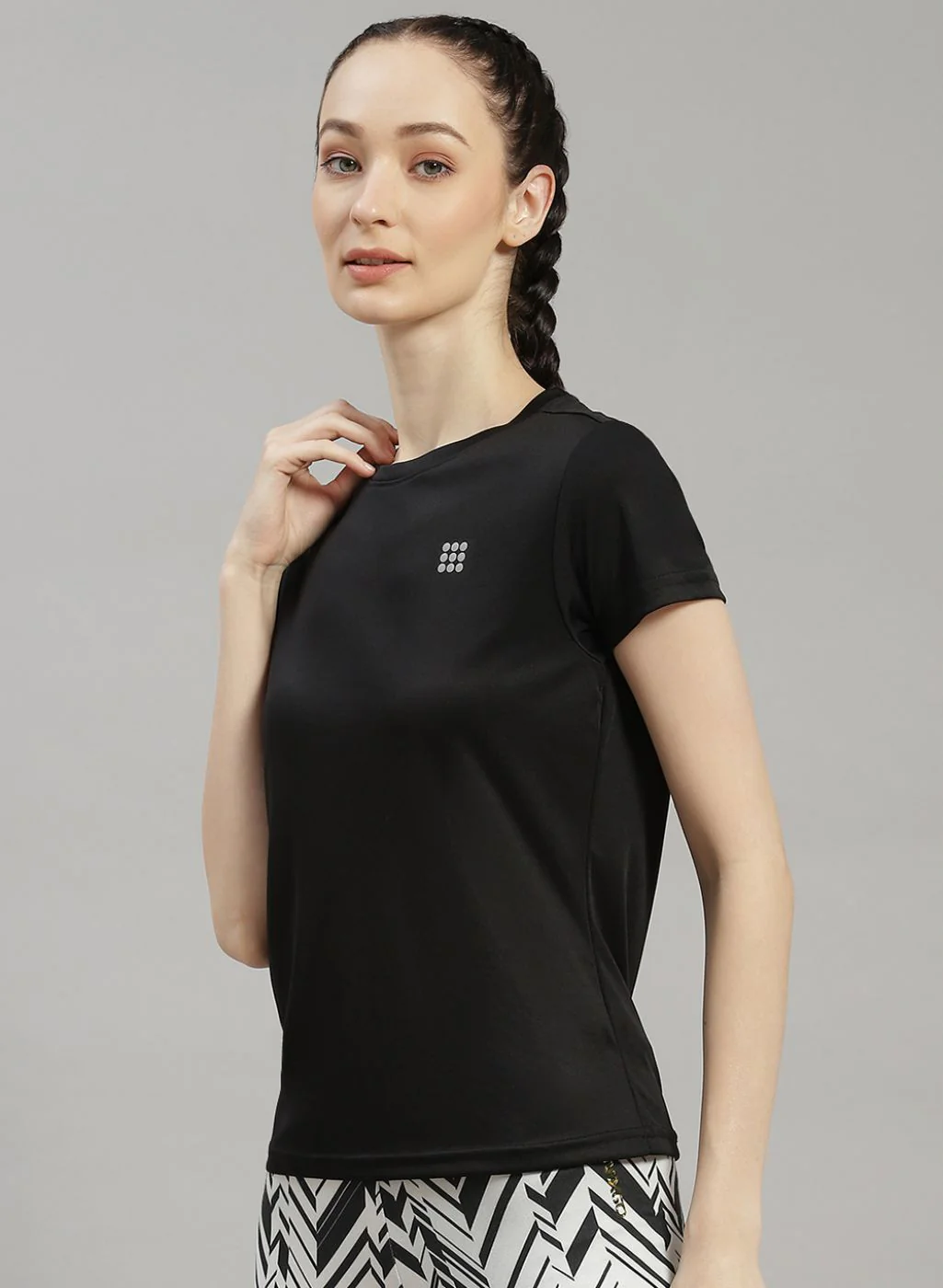 Rock.it Women Black Solid Top - Image 3