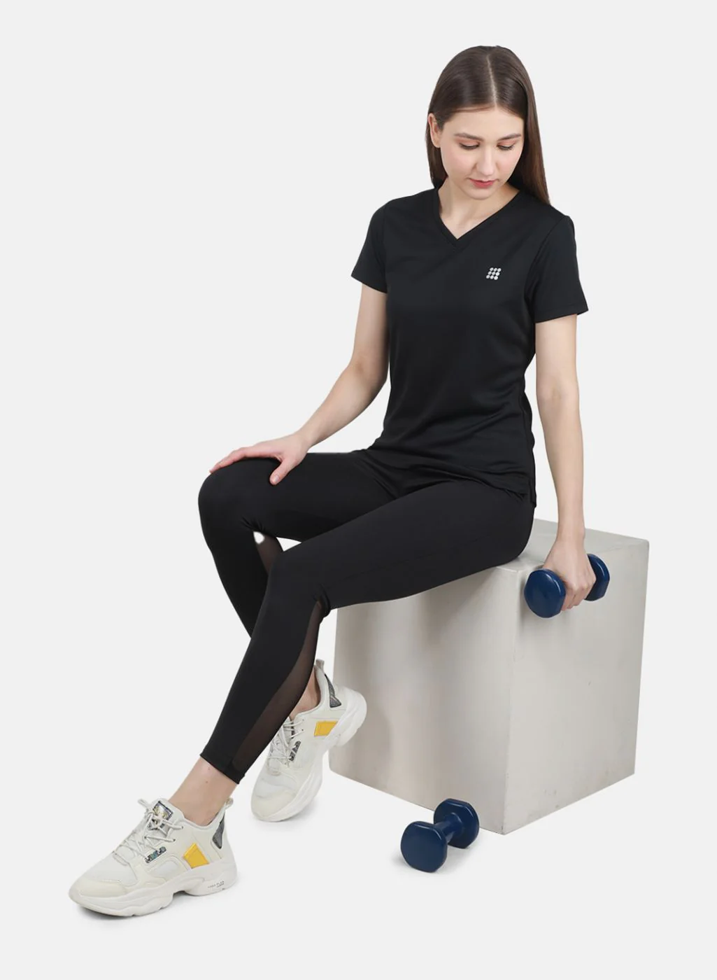 Rock.it Women Black Solid Top - Image 2