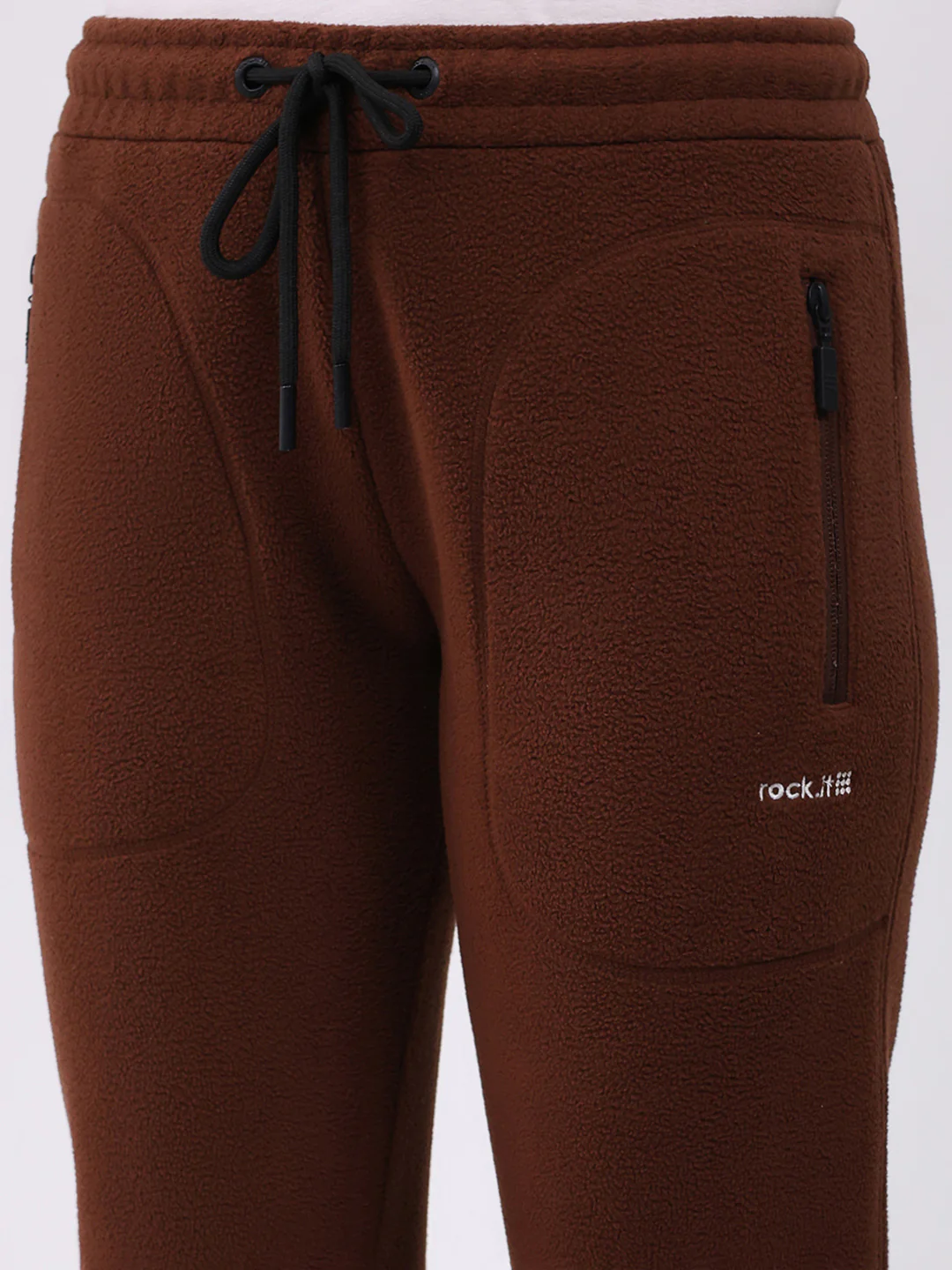 Rock.it Women Brown Solid Regular Fit Winter Lower - Image 6