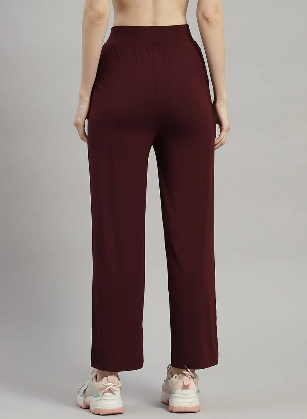 Rock.it Women Brown Solid Trackpant - Image 4