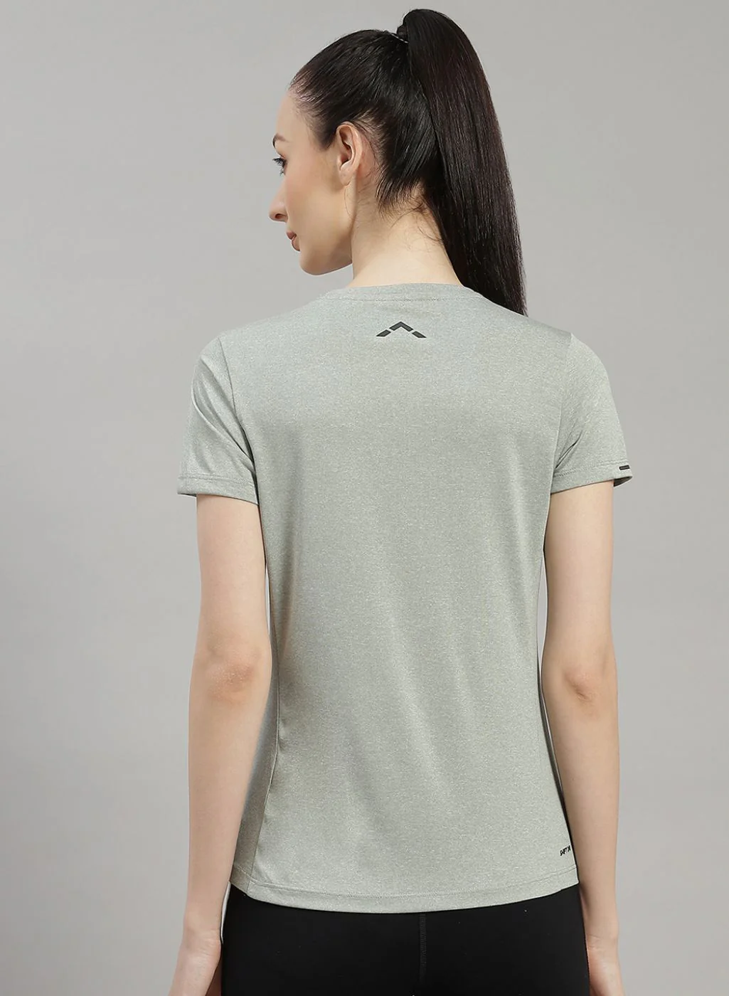 Rock.it Women Grey Solid Top - Image 4