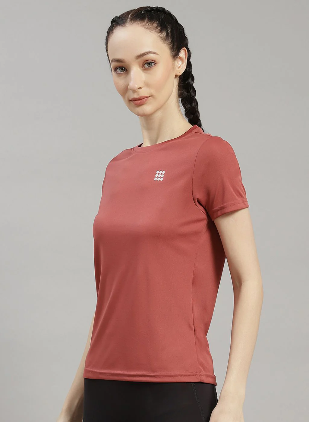 Rock.it Women Orange Solid Top - Image 4
