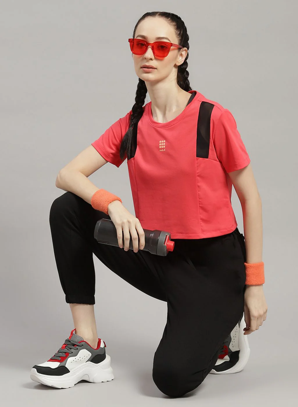 Rock.it Women Pink Solid Top - Image 5