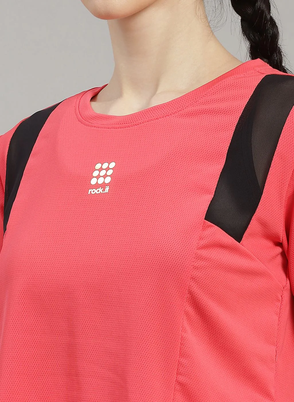 Rock.it Women Pink Solid Top - Image 6