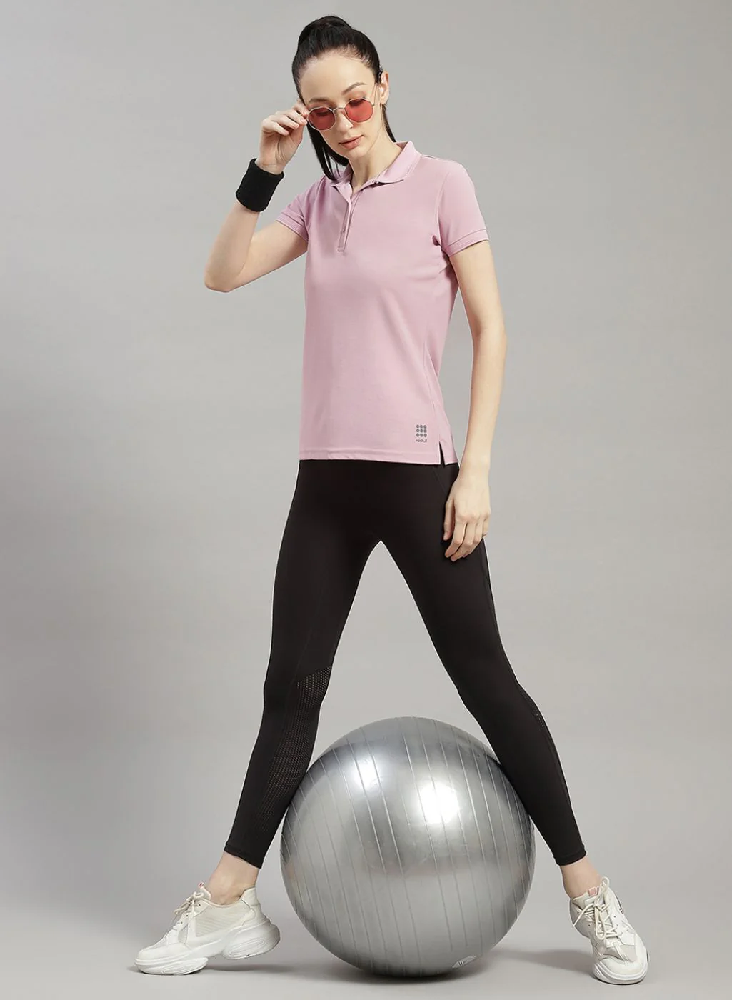 Rock.it Women Purple Solid T-Shirt - Image 5