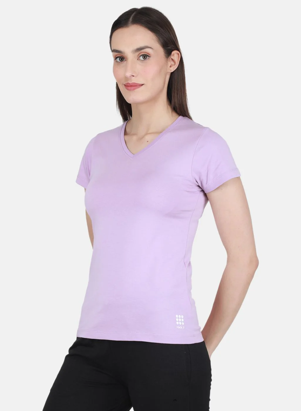 Rock.it Women Purple Solid Top - Image 2