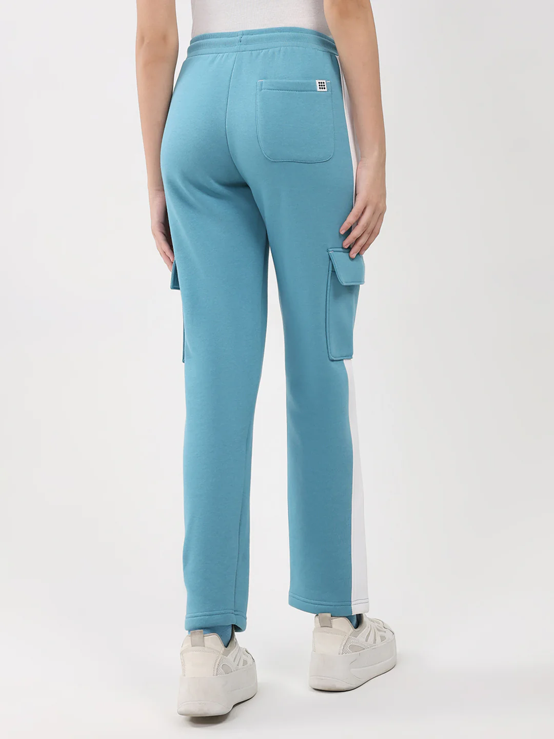 Rock.it Women Teal Blue Solid Regular Fit Winter Lower - Image 5