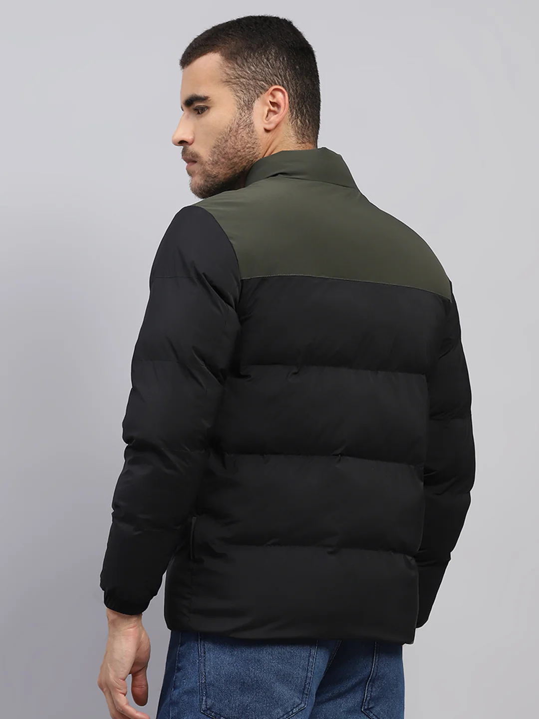 Rock.it Men Black Solid Hooded Full Sleeve Jacket - Image 5