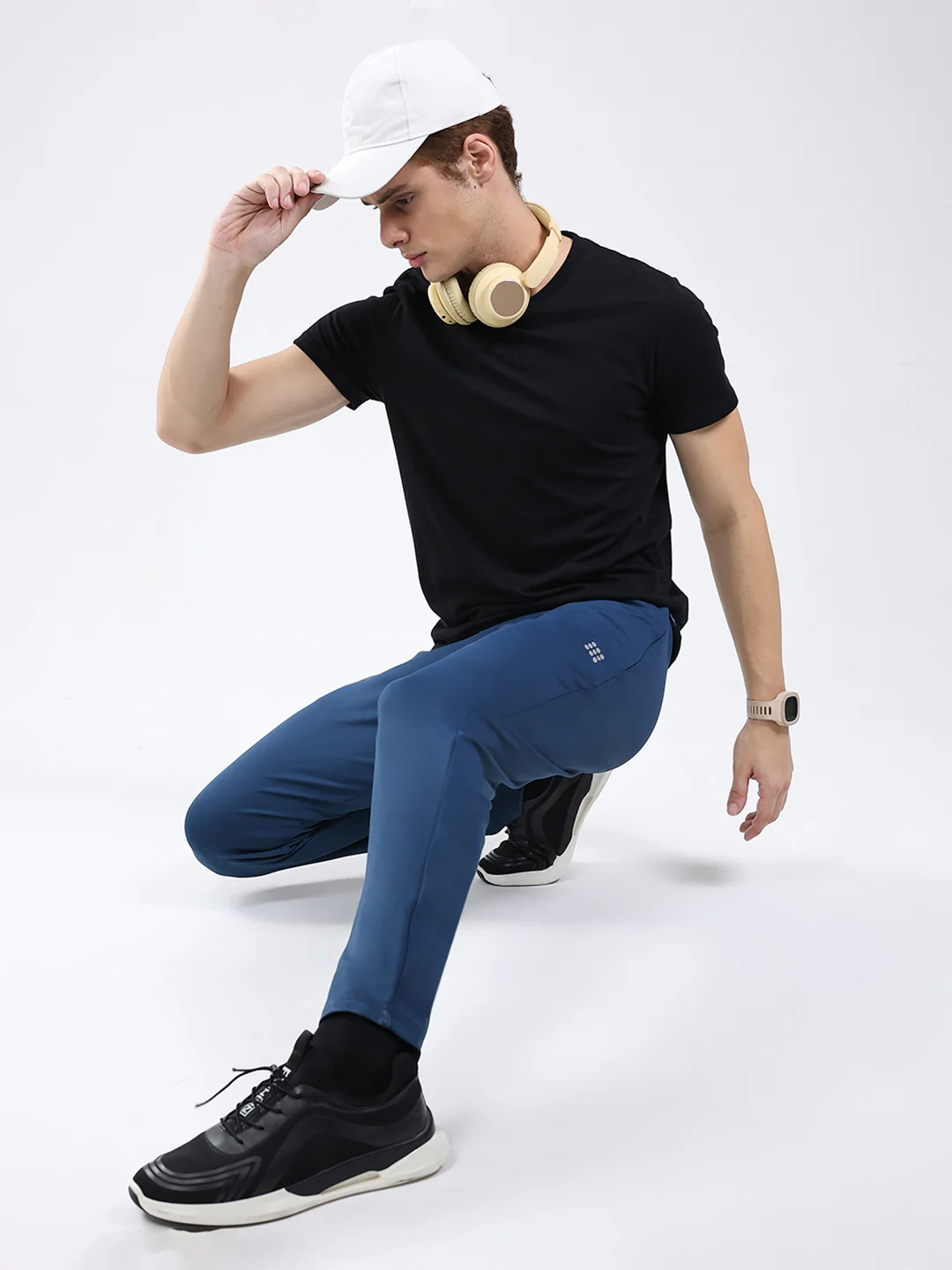 Rock.it Men Blue Solid Regular Fit Winter Lower - Image 2