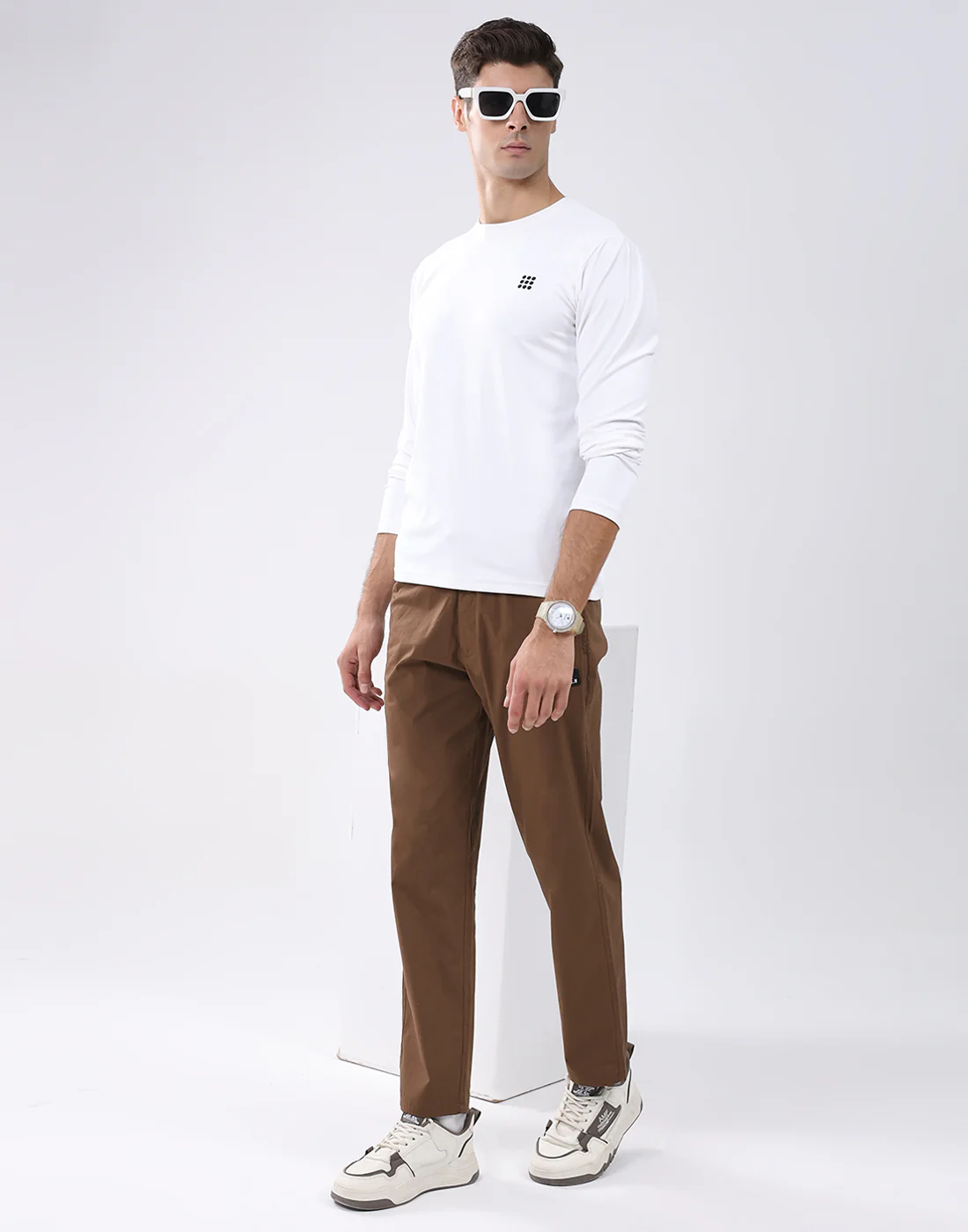 Rock.it Men Brown Solid Regular Fit Winter Lower - Image 5