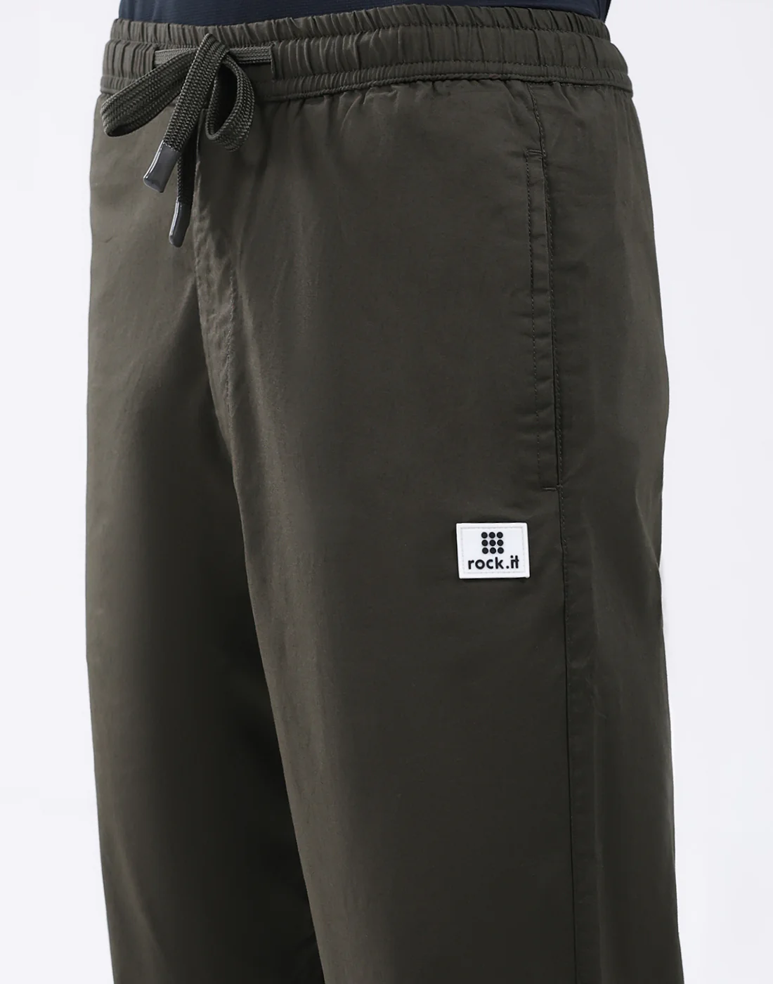 Rock.it Men Olive Solid Regular Fit Winter Lower - Image 6
